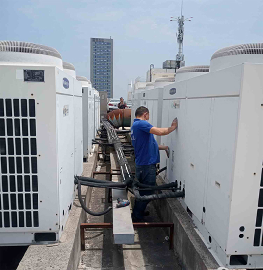 聊城中央空调制热和不制冷系统维修方法